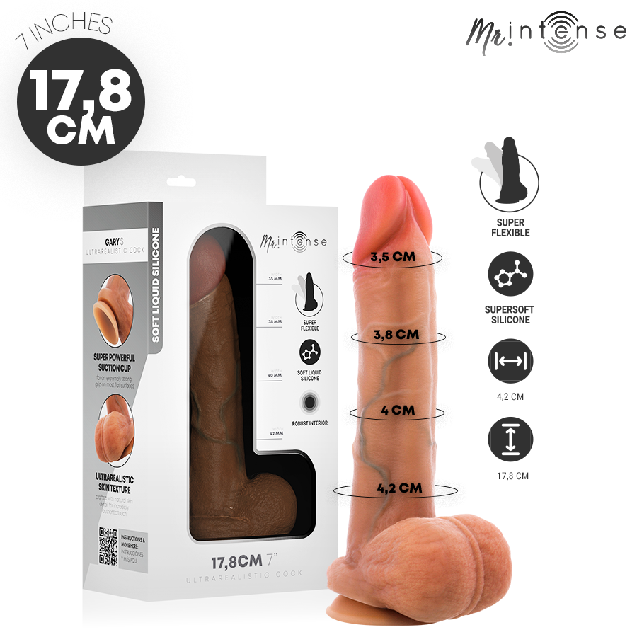 Gary S – Dildo Ultra-realistico 17,8 cm