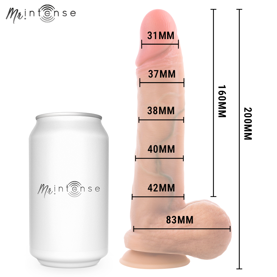 Gary – M Pene in Silicone Ultra-realistico con Testicoli 20 cm Ø 4,2 cm