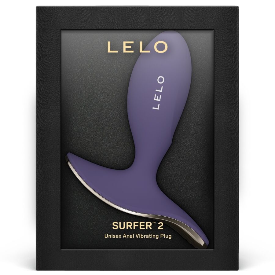 LELO Surfer 2 – Plug Anale Vibrante Cyber Purple