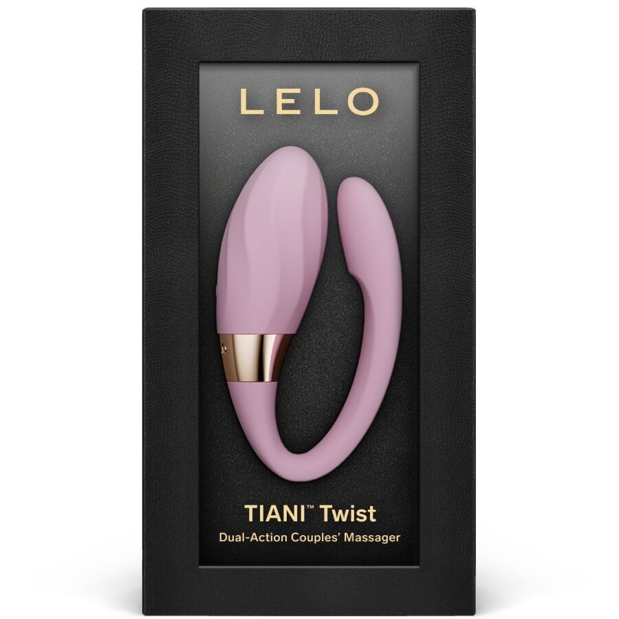 LELO Tiani Twist – Vibratore per Coppie Rosa