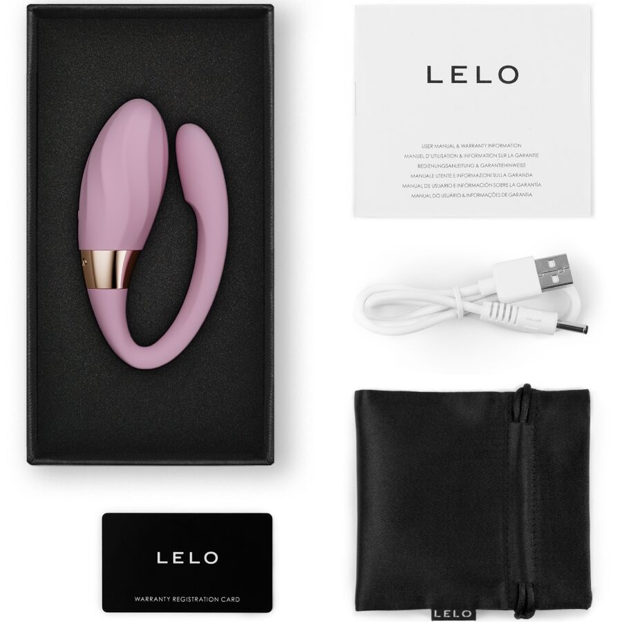 LELO Tiani Twist – Vibratore per Coppie Rosa