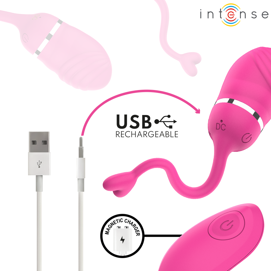 Sookie – Uovo Vibrante con Telecomando Rosa