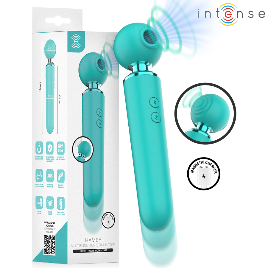 Hamby – Aspiratore Multifunzione con Aspirazione e Vibrazione