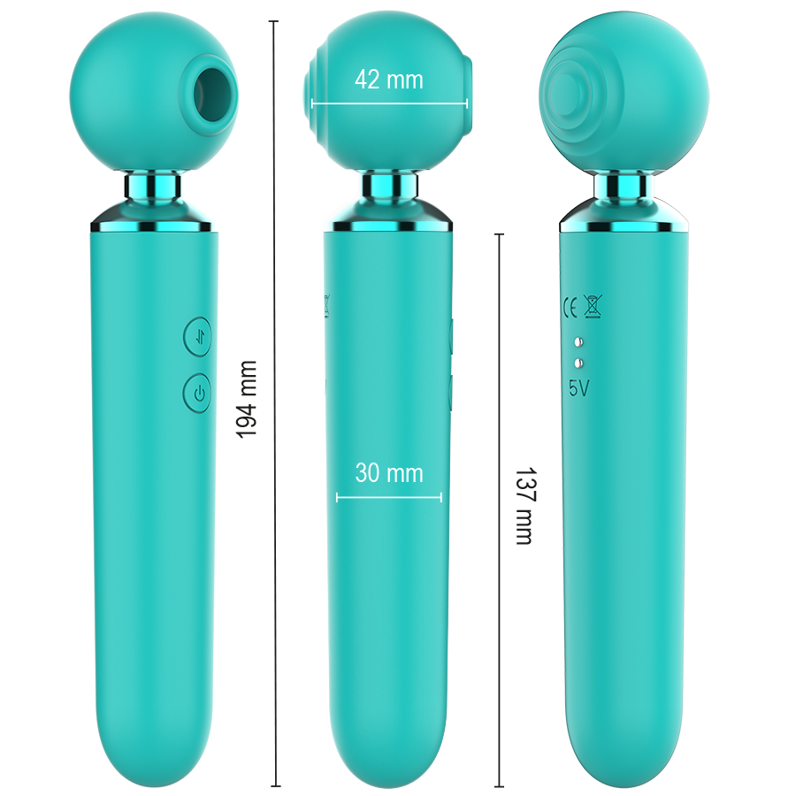 Hamby – Aspiratore Multifunzione con Aspirazione e Vibrazione