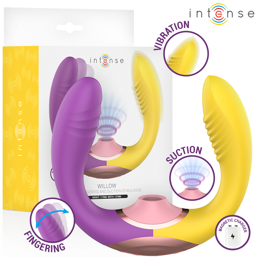 Willow – Stimolatore 3 in 1 con Vibrazione e Aspirazione
