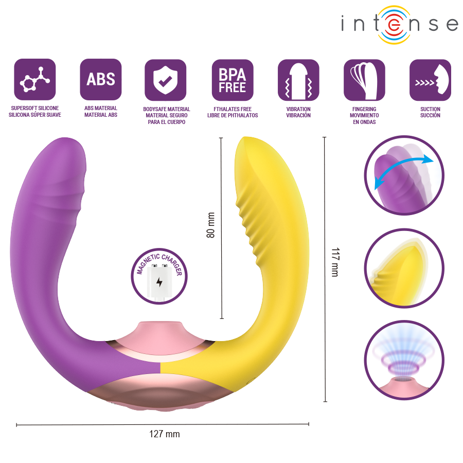 Willow – Stimolatore 3 in 1 con Vibrazione e Aspirazione