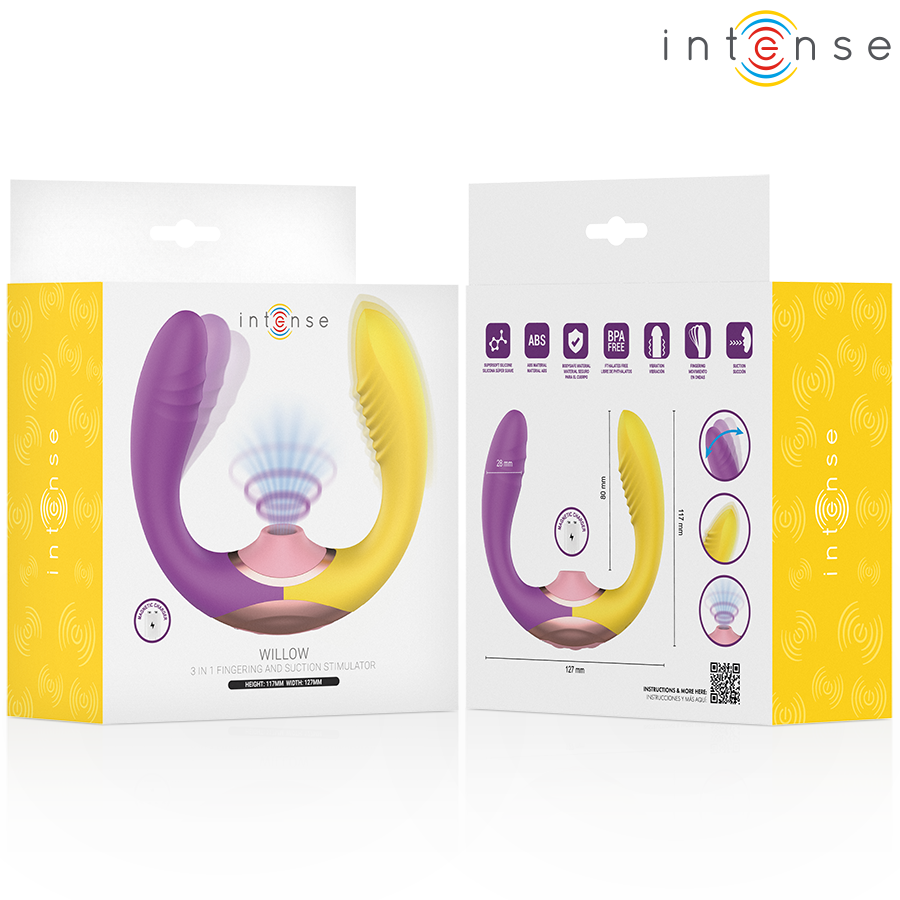 Willow – Stimolatore 3 in 1 con Vibrazione e Aspirazione
