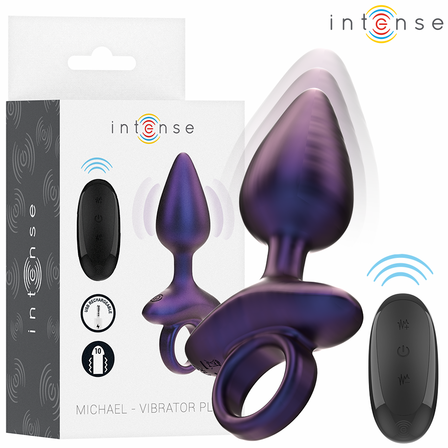 Michael – Vibrante Plug Anale Modello 2 Telecomando