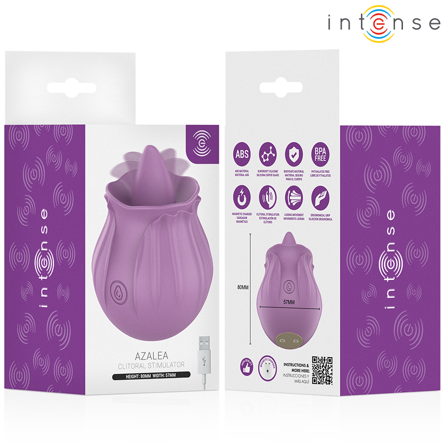 Azalea – Stimolatore Clitorideo a Fiore, 10 Vibrazioni
