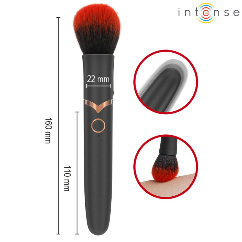Spazzola Vibrante Emilia 10 Vibrazioni 16 cm