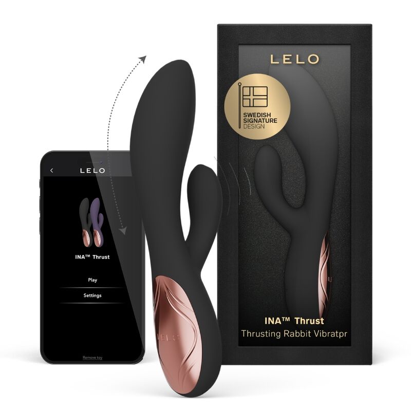 LELO Ina Thrust – Rabbit Nero