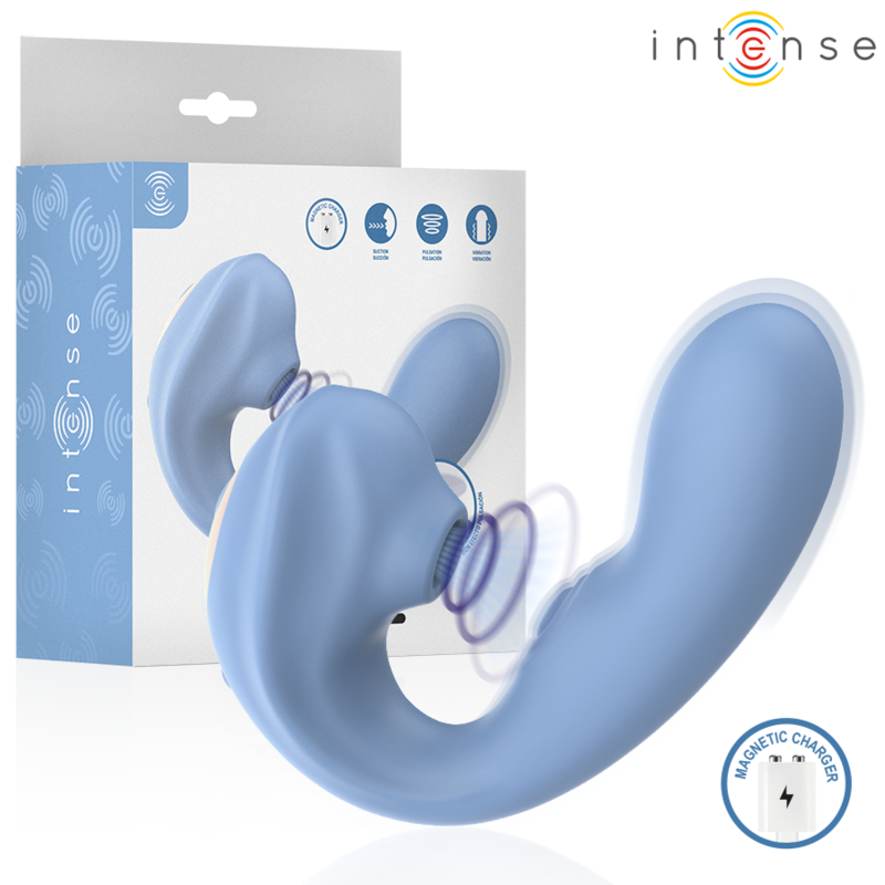 Stimolatore Clitorideo Multifunzione Gina Blu