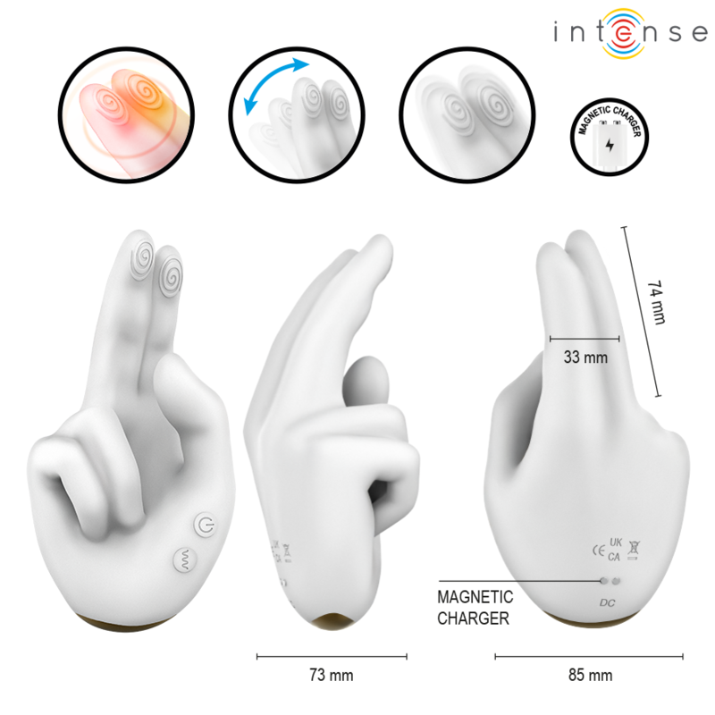 Jimmy – Stimolatore con Vibrazione e Calore