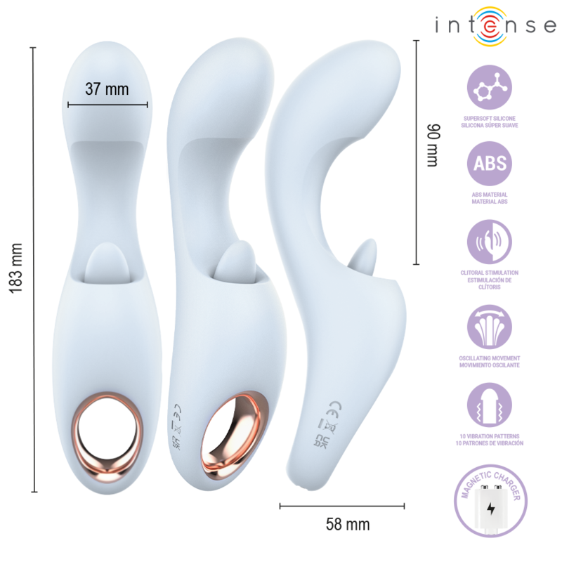 Anya – Stimolatore di Vibrazione e Movimento Multifunzione