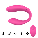 Nora – Stimolatore Vibrante a Morsetto Rosa
