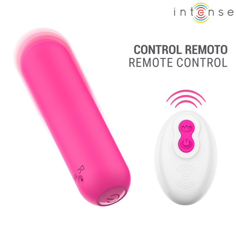 Judy – Vibratore Ricaricabile a Forma di Bulbo con Telecomando Rosa