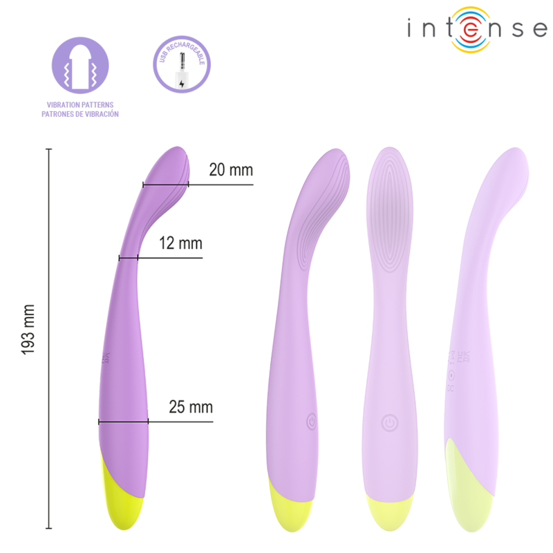Lucca – Stimolatore del Punto G Flessibile Ricaricabile Tramite USB