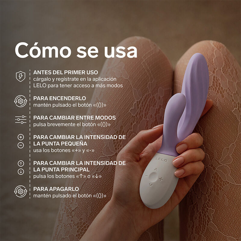 LELO Ina Twist – Rabbit Lavanda