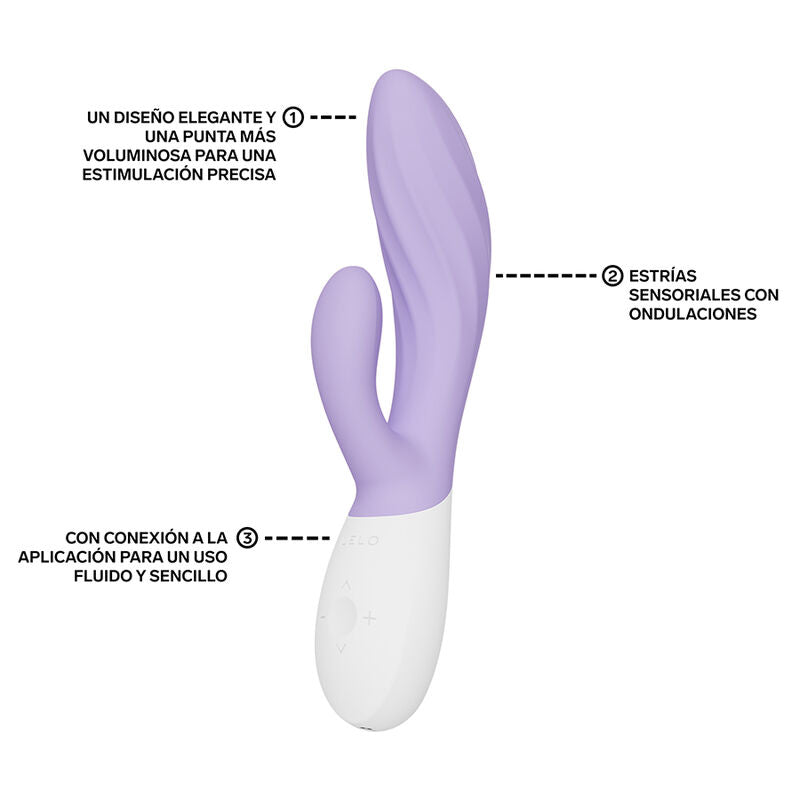LELO Ina Twist – Rabbit Lavanda