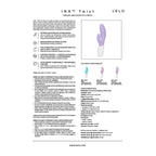 LELO Ina Twist – Rabbit Lavanda
