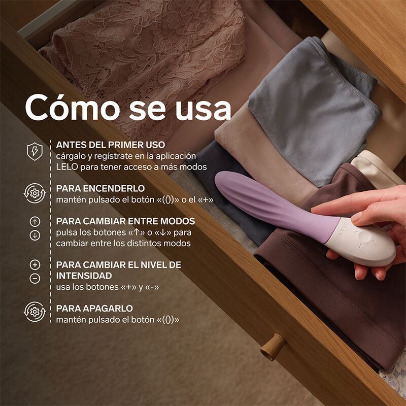 LELO Mona Twist – Vibratore Punto G Lavanda