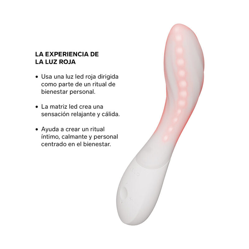 LELO Mona Spectra – Massaggiatore Intimo con Luce Rossa