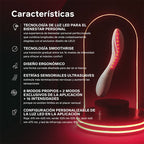 LELO Mona Spectra – Massaggiatore Intimo con Luce Rossa
