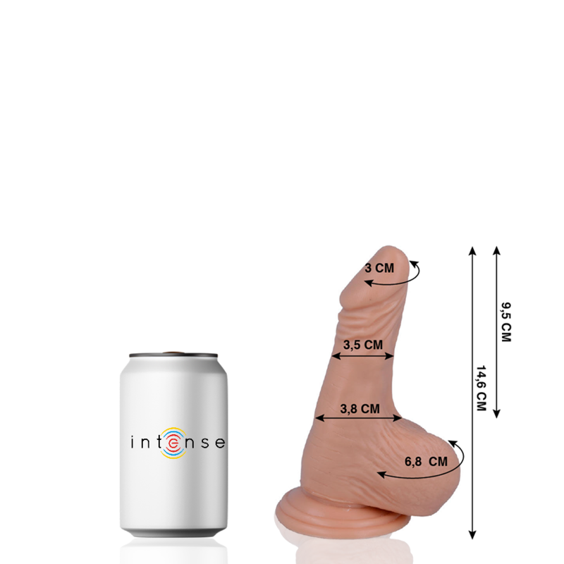 Dildo Realistico 1 – 14,6 cm Ø 3,5 cm