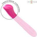 Vibratore Paty 19 cm Flessibile 10 Vibrazioni Modello 2 Rosa