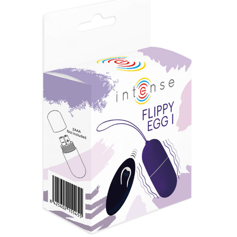 Flippy I – Uovo Vibrante con Telecomando Viola