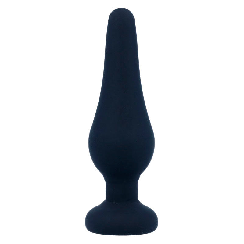 Plug Anale Pipo S Silicone Nero 9,8 cm