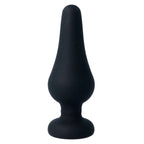 Pipo L – Plug Anale in Silicone Nero 13 cm