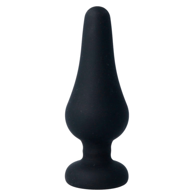 Pipo L – Plug Anale in Silicone Nero 13 cm