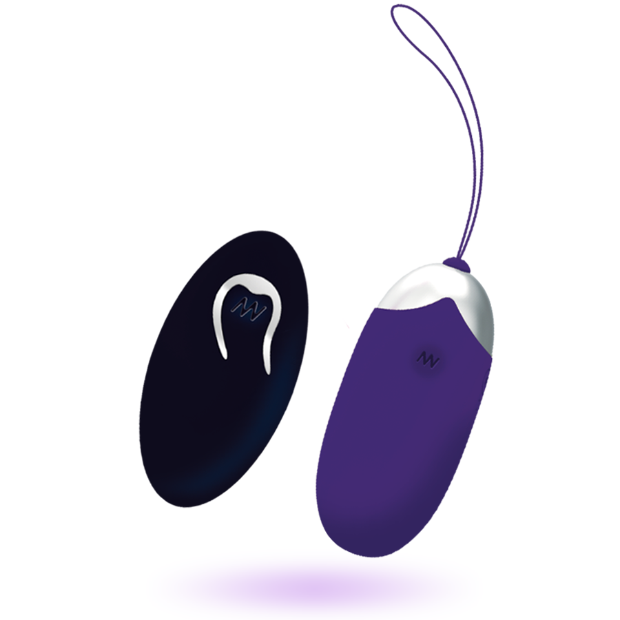Uovo Vibrante Flippy Ii con Telecomando Viola